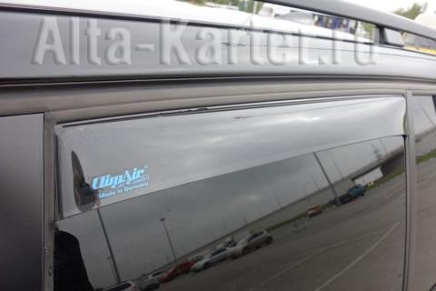 Дефлекторы ClimAir для окон (задняя пара) BMW 7 E65 седан 2001-2008. Артикул 2804