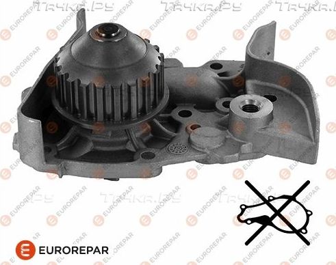 Помпа (водяной насос) Eurorepar (алюминий). Артикул 1623099780