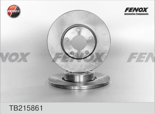 Тормозной диск Fenox передний для Audi A4 I (B5) 1994-2001. Артикул TB215861