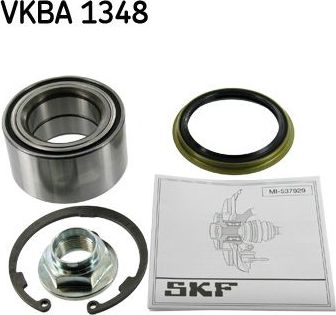 Ступичный подшипник (комплект) SKF передний для Mazda 626 III (GD) 1987-1997. Артикул VKBA 1348