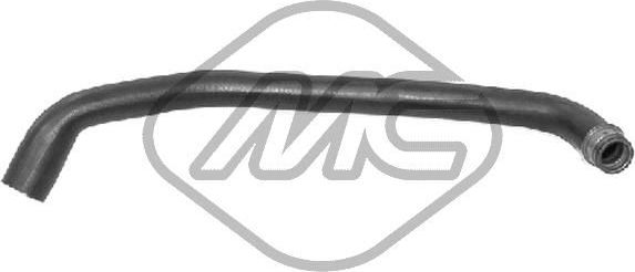 Патрубок радиатора (системы охлаждения) Metalcaucho нижний для Citroen XM I 1991-1994. Артикул 08653