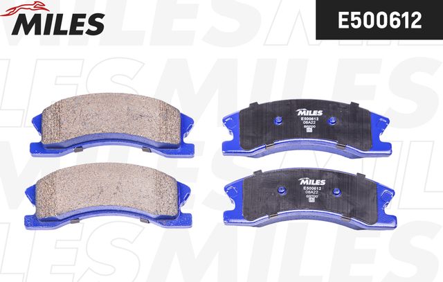 Тормозные колодки Miles (Керамика) передние для Jeep Grand Cherokee II (WJ) 1999-2005. Артикул E500612