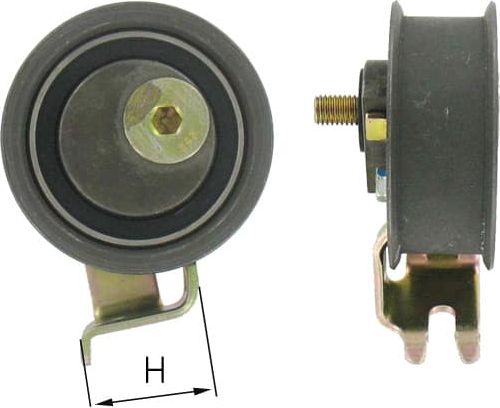 Натяжной ролик (натяжитель) ремня ГРМ SKF. Артикул VKM 11116