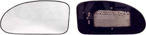Зеркальное стекло бокового зеркала Alkar левое для Ford Focus I 1998-2005. Артикул 6471399