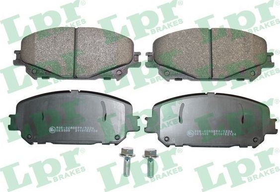 Тормозные колодки LPR. Артикул 05P2126