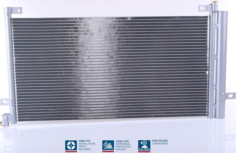 Радиатор кондиционера (конденсатор) Nissens (алюминий). Артикул 940803