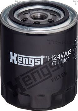 Масляный фильтр Hengst для Carbodies FX4 1986-1989. Артикул H24W03