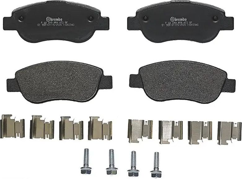 Тормозные колодки Brembo PRIME LINE. Артикул P 68 049