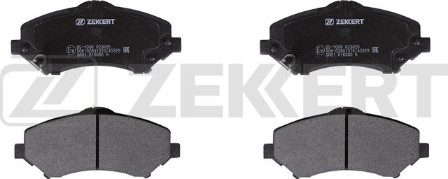 Тормозные колодки Zekkert передние для Fiat Freemont 2011-2016. Артикул BS-1008