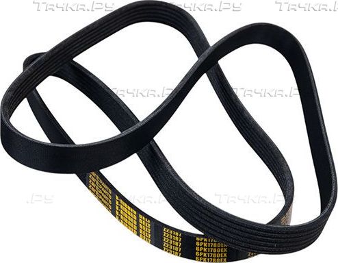 Приводной ремень поликлиновой Zentparts для BMW 3 V (E90/E91/E92/E93) 2005-2013. Артикул Z23187