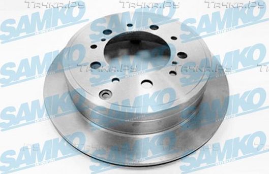 Тормозной диск Samko задний для Toyota Land Cruiser 200 2007-2020. Артикул T2076V