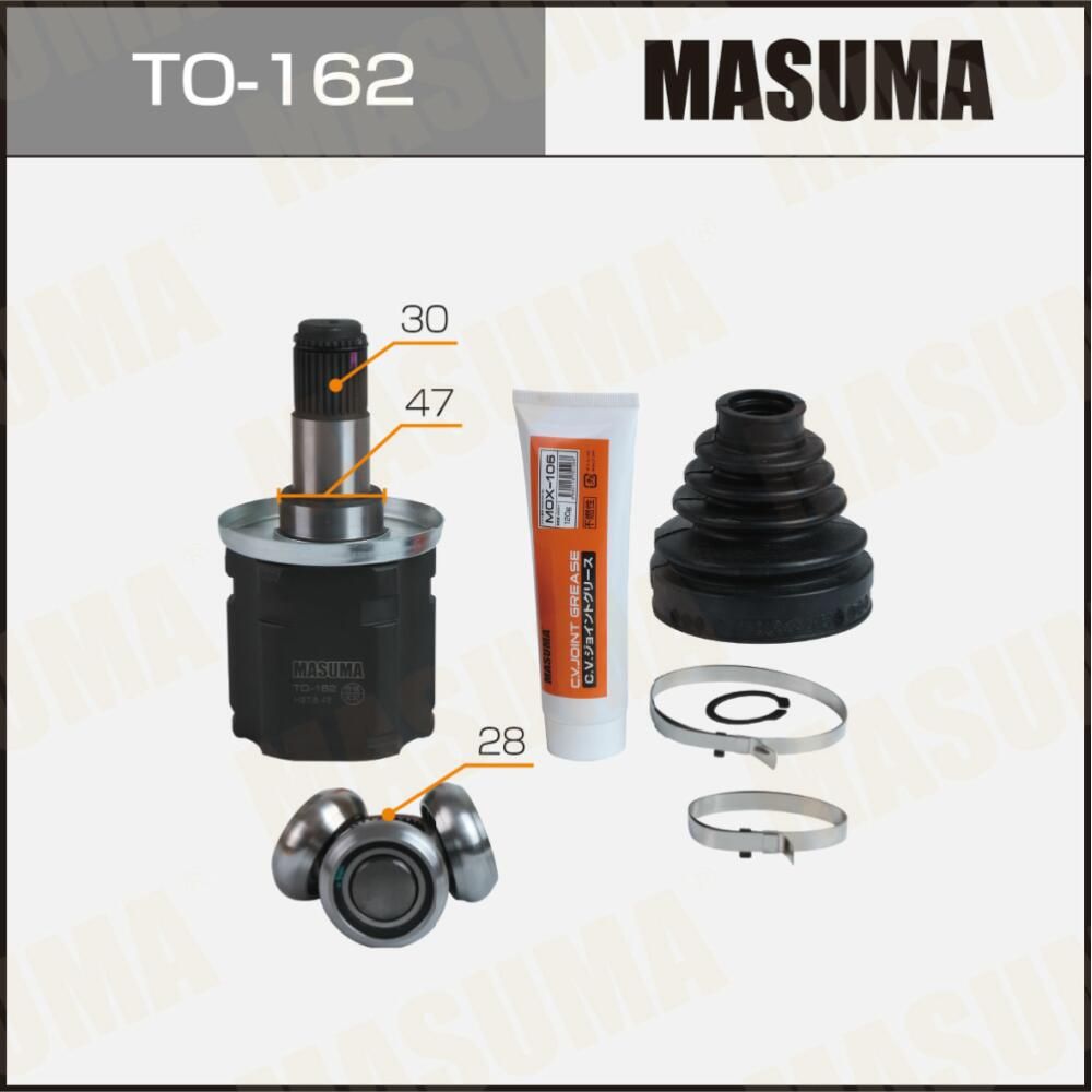 ШРУС MASUMA. Артикул TO162