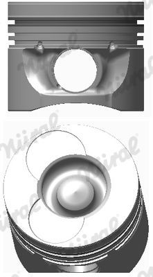 Поршневая група Nural. Артикул 87-743107-00