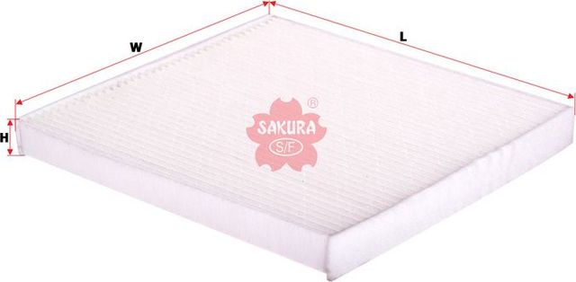 Салонный фильтр Sakura для Citroen Jumper II 2006-2026. Артикул CA-70020