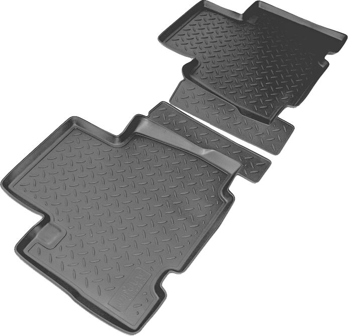 Коврики Норпласт для салона (2 задних) Toyota RAV4 III 2009-2012 длинная база. Артикул NPL-Po-88-45