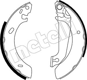 Тормозные колодки Metelli. Артикул 53-0120