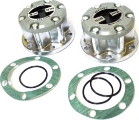 Хабы колесные redBTR механические (серия Z) (2 шт.) для УАЗ Патриот 2005-2026 Серебрянные. Артикул 781015