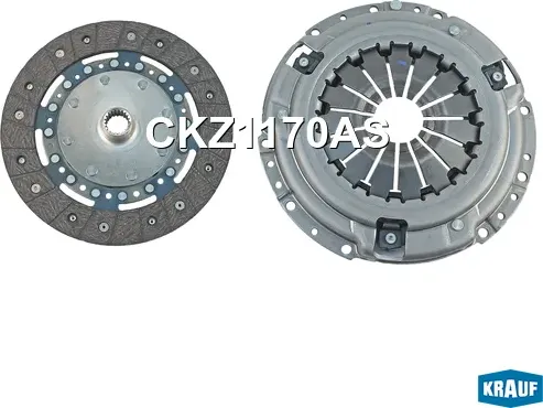 Сцепление комплект без подшипника Krauf. Артикул CKZ1170AS