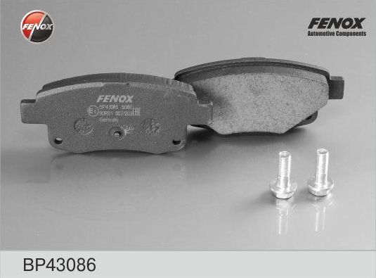 Тормозные колодки Fenox. Артикул BP43086