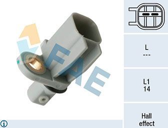 Датчик ABS FAE задний для Ford Tourneo Connect II 2013-2026. Артикул 78450
