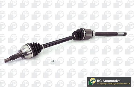 Полуось (привод в сборе, приводной вал) BGA. Артикул DS7343R