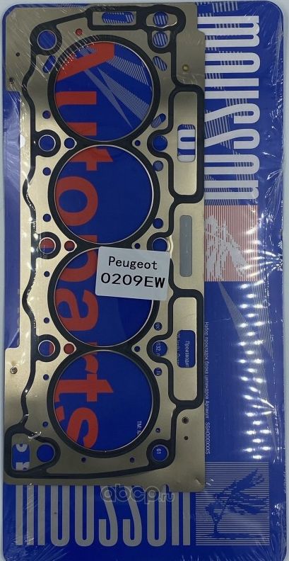 Прокладка ГБЦ Peugeot 1,6 металл (Mousson). Артикул SGHEP6S