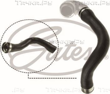Патрубок интеркулера Gates для Chevrolet Malibu VIII 2012-2015. Артикул 09-0164