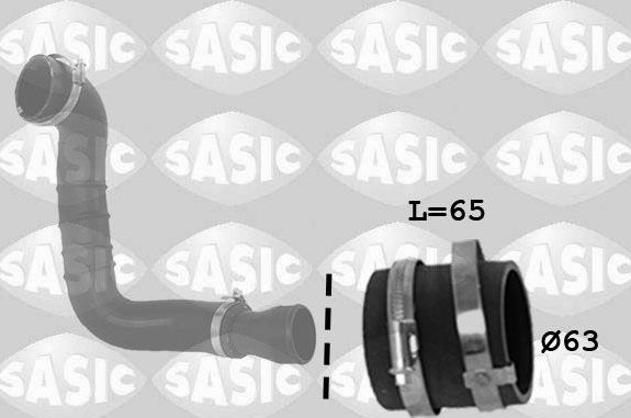 Патрубок интеркулера Sasic. Артикул 3356083