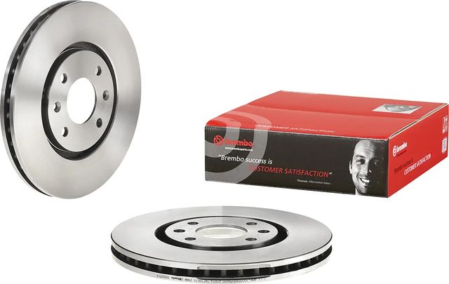 Тормозной диск Brembo PRIME LINE передний для Citroen Xantia I 1995-2003. Артикул 09.6925.14