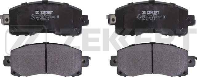 Тормозные колодки Zekkert. Артикул BS-1174