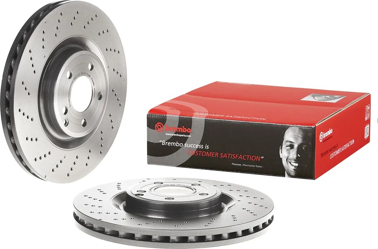 Тормозной диск Brembo PRIME LINE - UV Coated. Артикул 09.B855.51