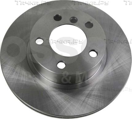 Тормозной диск OSSCA передний для BMW 1 II (F20/F21) 2011-2019. Артикул 47250