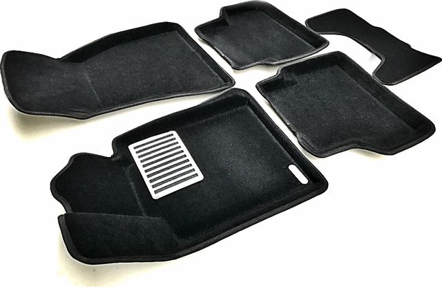 Коврики текстильные Euromat 3D Lux для салона BMW 5 G30 2017-2023. Артикул EM3D-001219