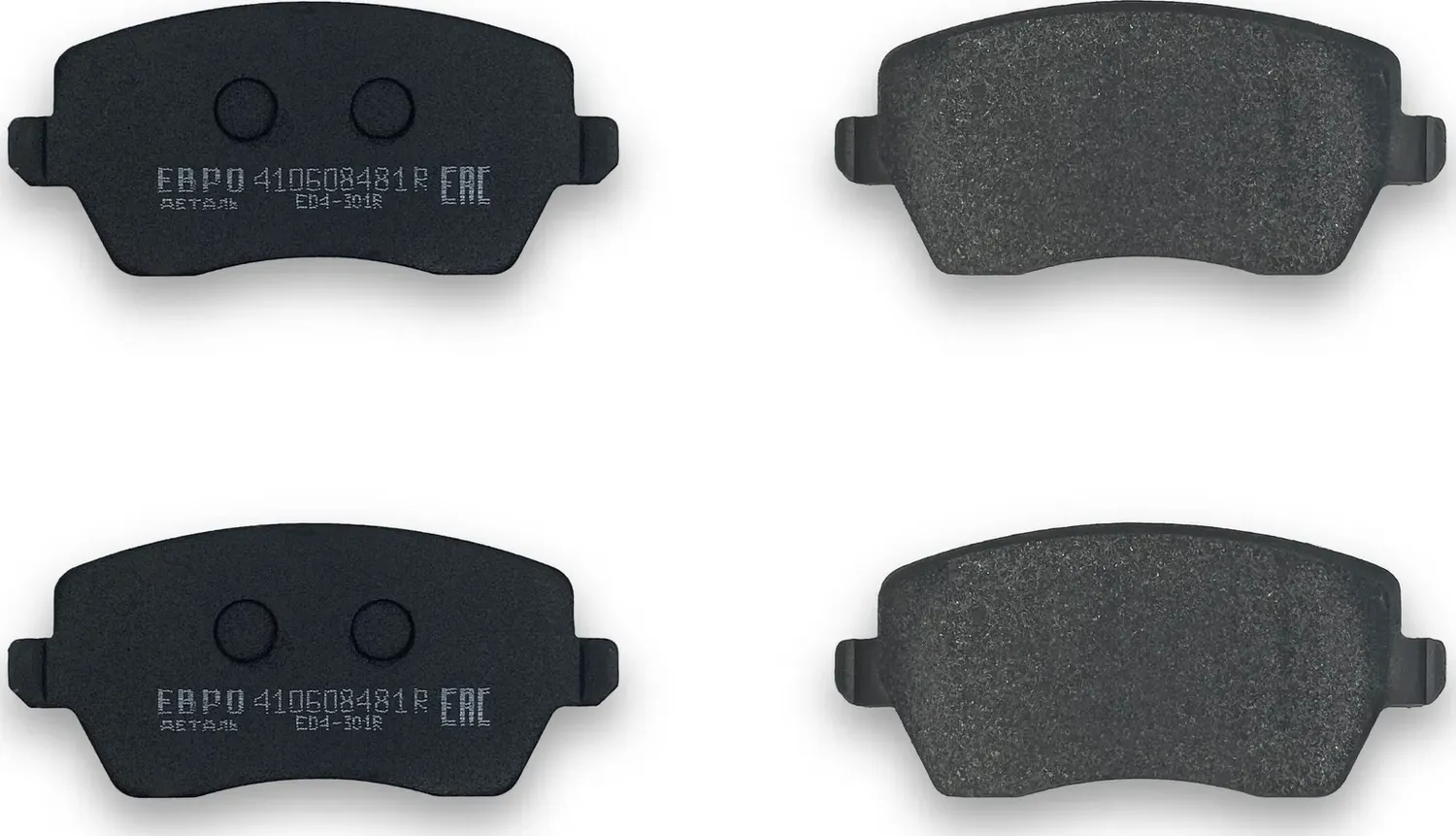 КОЛОДКА ТОРМОЗНАЯ LADA LARGUSRENAULT LOGAN ПЕРЕДН (Евродеталь). Артикул ED4301R