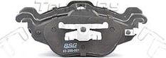 Тормозные колодки BSG передние для Opel Astra G 1998-2009. Артикул BSG 65-200-001