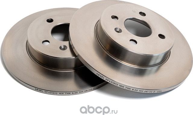 Диск тормозной задний (Absel). Артикул OP421012