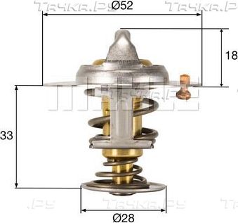 Термостат Mahle Behr для Ford Tourneo Courier I 2014-2026. Артикул TX 327 92D