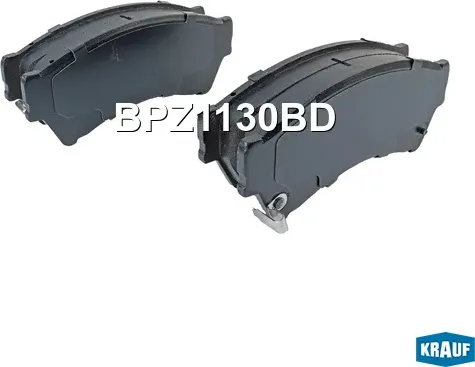 Колодки тормозные дисковые Krauf. Артикул BPZ1130BD