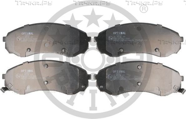 Тормозные колодки Optimal передние для Hyundai H-1 II 2008-2026. Артикул BP-12281