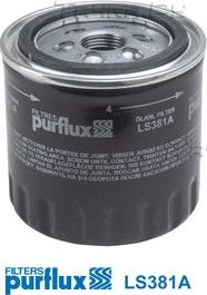 Масляный фильтр Purflux для Infiniti EX I (J50) 2010-2013. Артикул LS381A