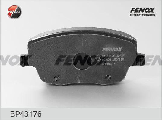 Тормозные колодки Fenox. Артикул BP43176