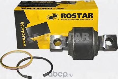 Ремкомплект MAN DAF MERCEDES SCANIA VOLVO штанги реактивной (75x115x17x24мм) ROS (Rostar). Артикул 1803337