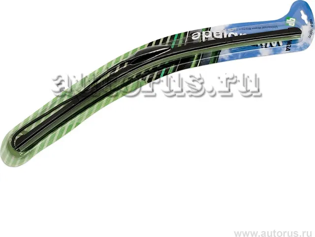 PILENGA Щетка стеклоочистителя бескаркасная с форсункой омывателя 600mm  Универсальные Крючок + Форс Pilenga. Артикул wb-p1600w