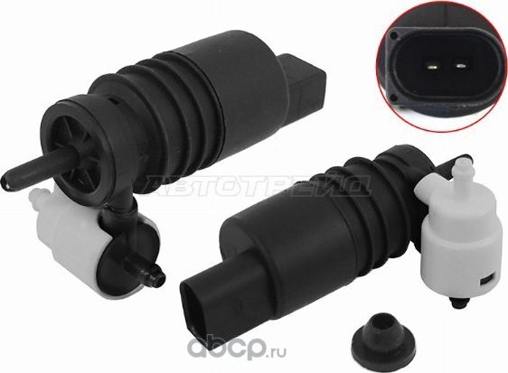 Мотор омывателя лобового стекла SKODA FABIA 07-OC (SAT). Артикул ST1K6955651