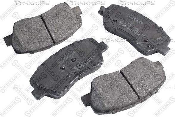 Тормозные колодки Stellox передние для Opel Commodore B 1972-1978. Артикул 000 016B-SX