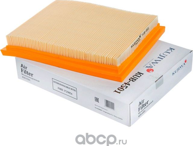 Фильтр воздушный KUB4501 KUJIWA 1729854 FORD Kujiwa. Артикул KUB4501