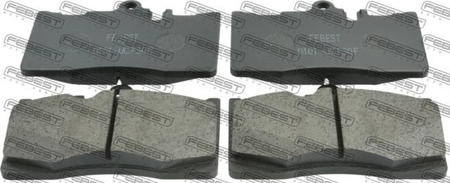 Тормозные колодки Febest. Артикул 0101-UCF30F