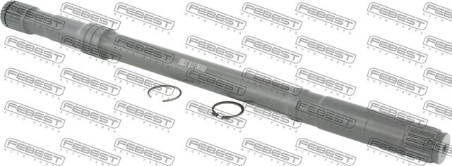 Полуось (привод в сборе, приводной вал) Febest передняя левая для Toyota Corolla Verso I 2004-2009. Артикул 0112-ZNR10LH