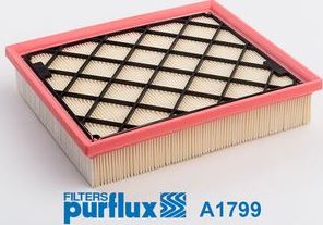 Воздушный фильтр Purflux. Артикул A1799