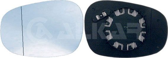 Зеркальное стекло бокового зеркала Alkar левое для BMW 3 V (E90/E91/E92/E93) 2008-2012. Артикул 6471861